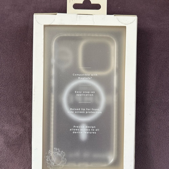 MVMT Clear Bumper Case for iPhone 14 Pro Max - Picture 2 of 3